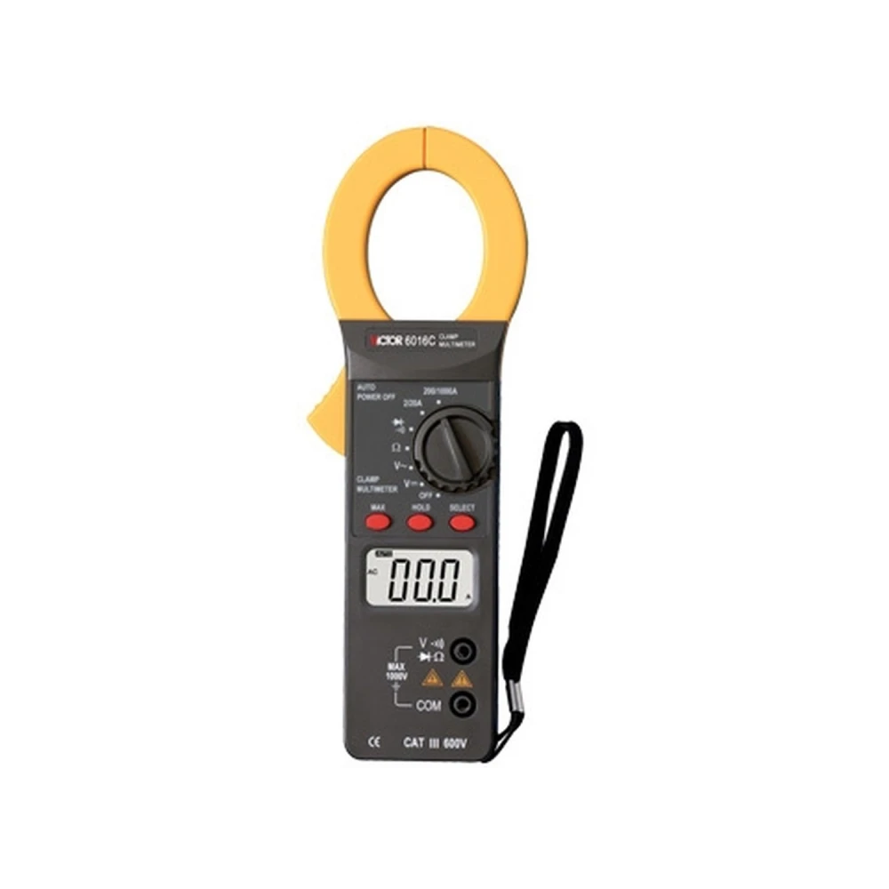 Pince ampèremétrique numérique Victor VC6016C autorange avec multimètre