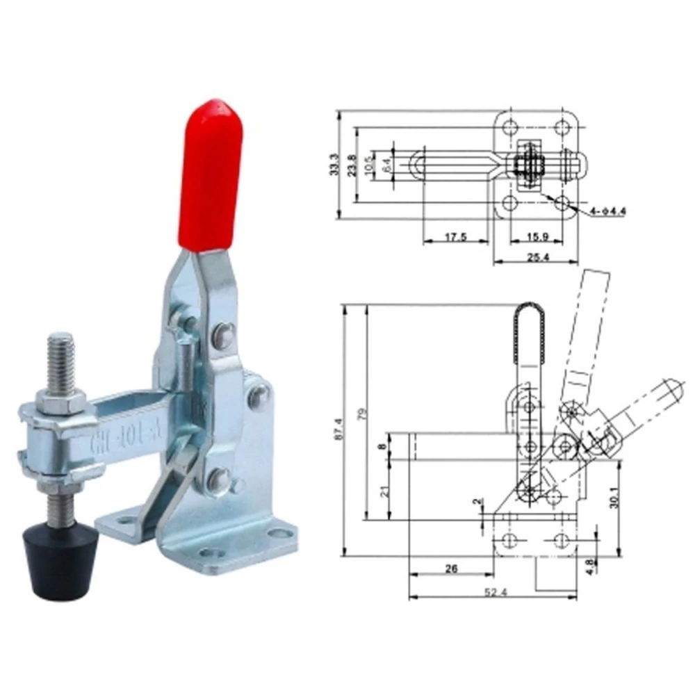 Pince de rechange pour Mlink LCD2 GH101a - pince horizontale