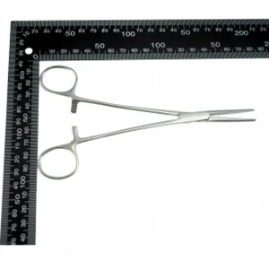 Pinces brucelles droites 18 cm à 3 positions pour électronique et soudure