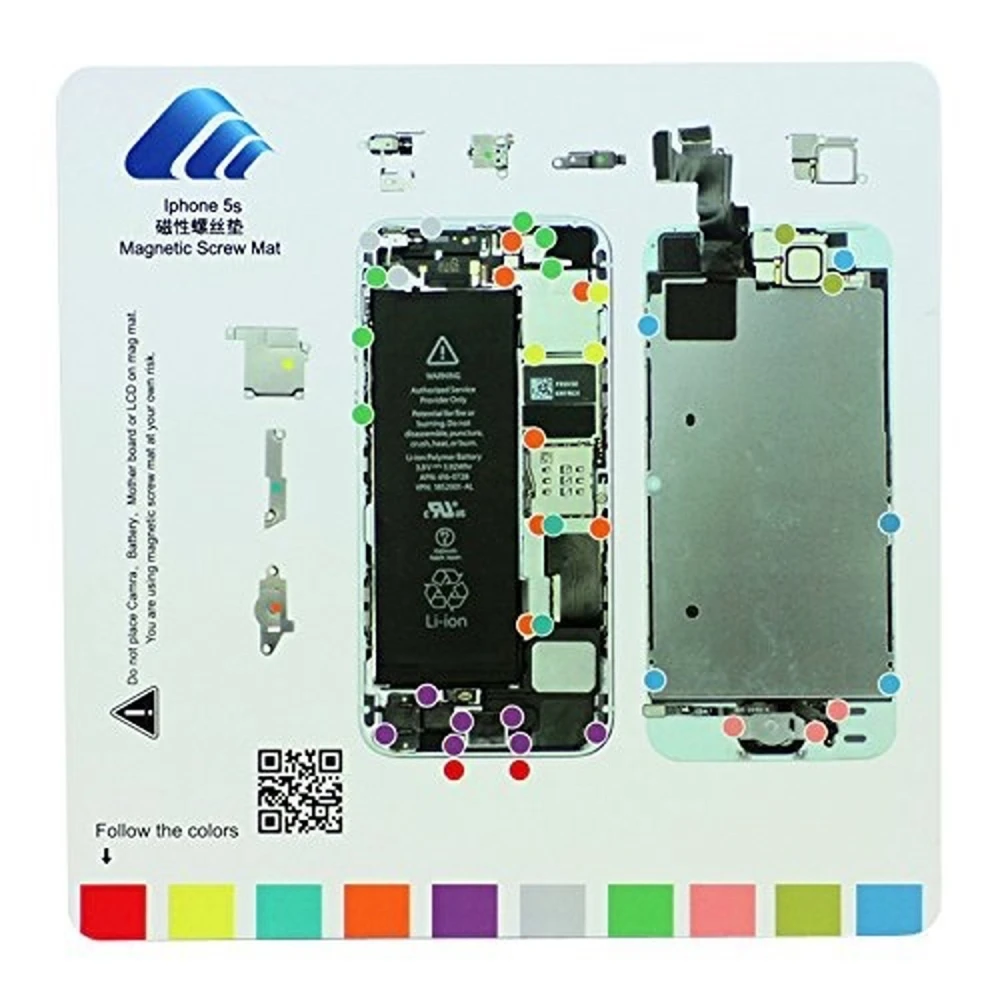 Tableau magnétique pour vis iPhone 5S de satkit