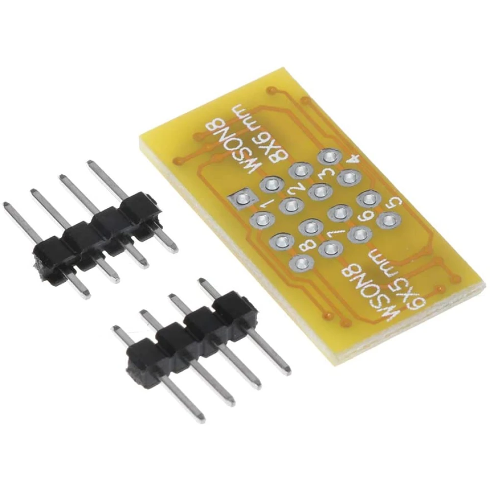 Carte adaptatrice WSON8 vers DIP8 pour QFN8/DFN8 et MLF8