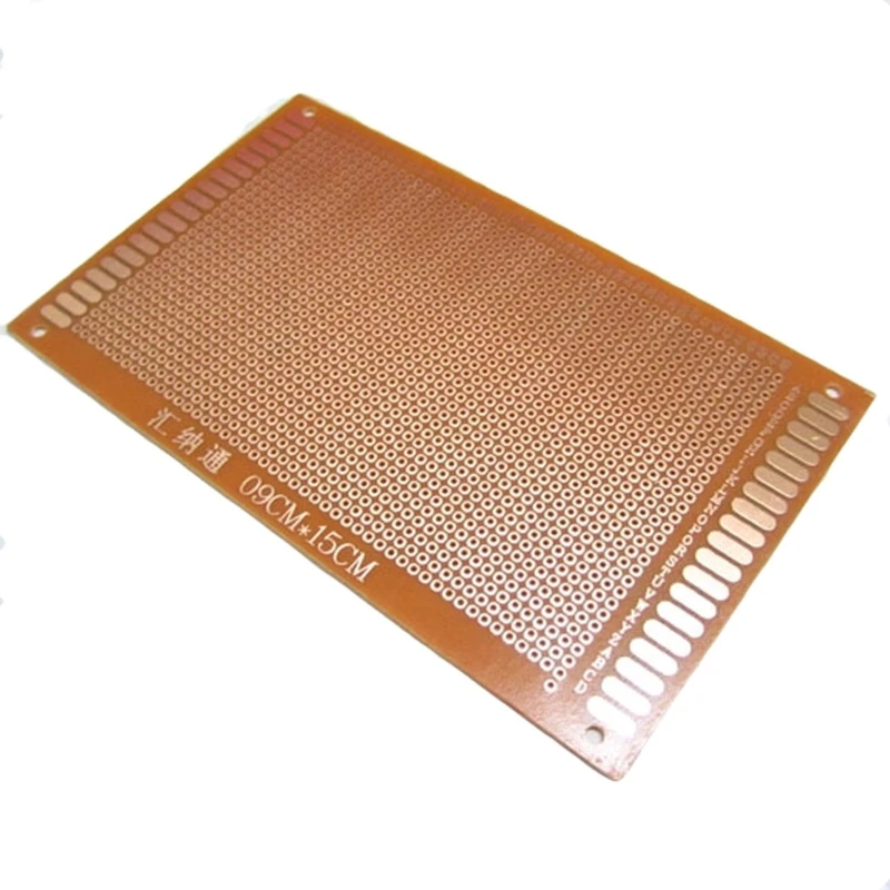 Plaque bakélite prototypage 15x9 pour projets électroniques de qualité