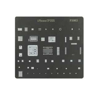 satkit Plaque stencil IC iPhone 7plus - Gabarit BGA pour réparation et soudure