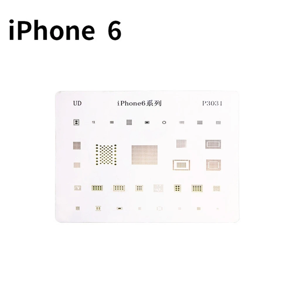 Plaque Stencil iPhone 6 pour soudure BGA et réparation précise