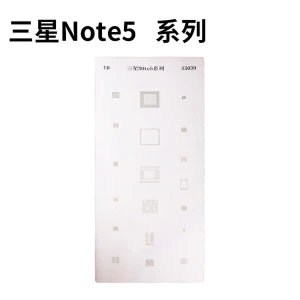 Mlink Plaque stencil Samsung Note 5 pour reballing IC avec précision professionnelle