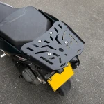 Porte-bagages Arrière Zontes 150X / 125X — Grille Porte-bagages en Fer 4 mm, Noir