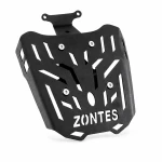 Porte-bagages Arrière Zontes 150X / 125X — Grille Porte-bagages en Fer 4 mm, Noir