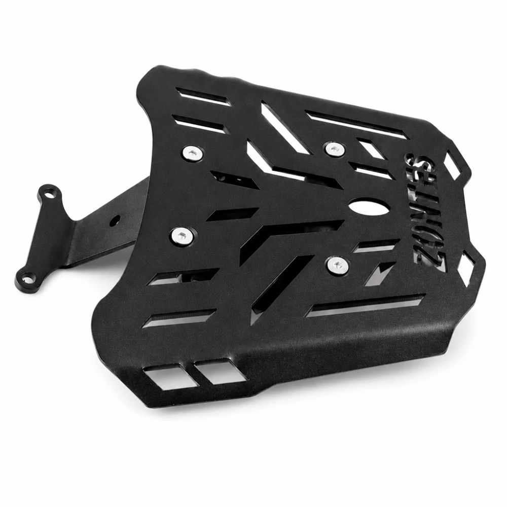 Porte-bagages Arrière Zontes 150X / 125X — Grille Porte-bagages en Fer 4 mm, Noir
