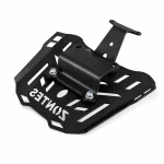 Porte-bagages Arrière Zontes 150X / 125X — Grille Porte-bagages en Fer 4 mm, Noir