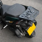 Porte-bagages Arrière Zontes 150X / 125X — Grille Porte-bagages en Fer 4 mm, Noir