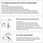 Testeur de circuit automobile DY18 sonde 12V et 24V pour diagnostic électrique