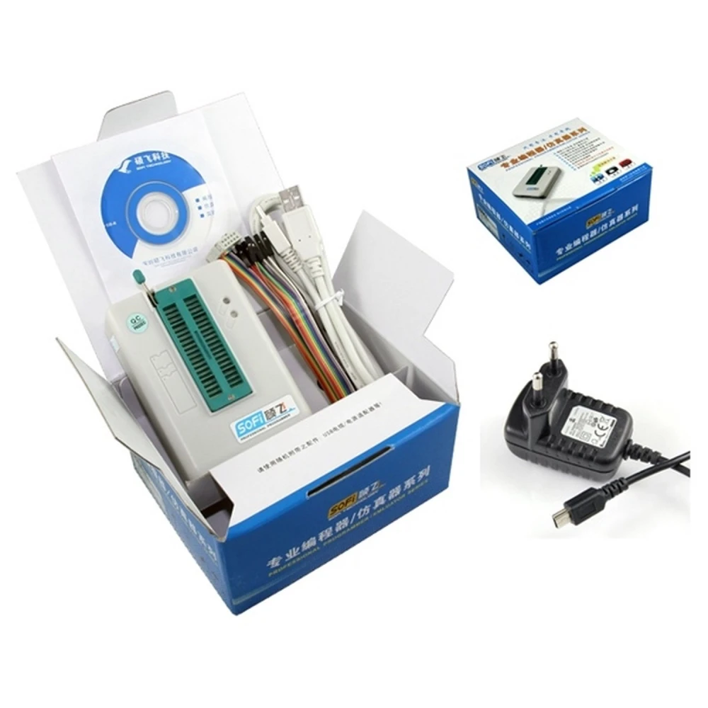 Programmateur universel USB Sofi SP8-A ISP pour puces EEPROM et Flash