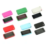 Coque en silicone pour iPhone 3G et iPhone 3GS en 7 couleurs