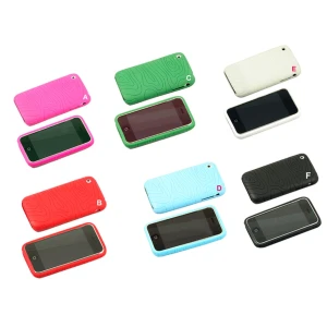 Coque en silicone pour iPhone 3G et iPhone 3GS en 7 couleurs