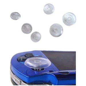 satkit Kit PSP Analog Stick Armor 6in1 transparent pour réparation PSP