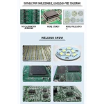 Puhui T-962 V2.0 Four de refusion infrarouge pour PCB et composants SMD BGA