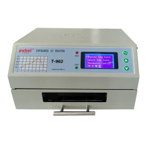 Puhui T-962 V2.0 Four de refusion infrarouge pour PCB et composants SMD BGA