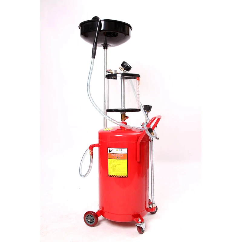 Aspirateur de vidange d'huile 80 litres multifonction avec bac