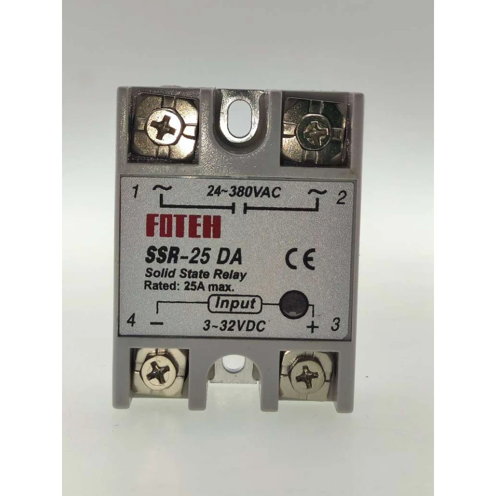 Relais statique Fotek SSR-25 25A pour un contrôle électrique efficace