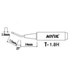 Embout de fer à souder Aoyue T1,8H pour stations de soudage