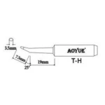 Pointe de rechange Aoyue TH pour stations de soudage