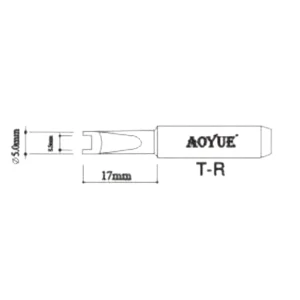 satkit Pointe de fer à souder Aoyue TR compatible pour stations de soudage