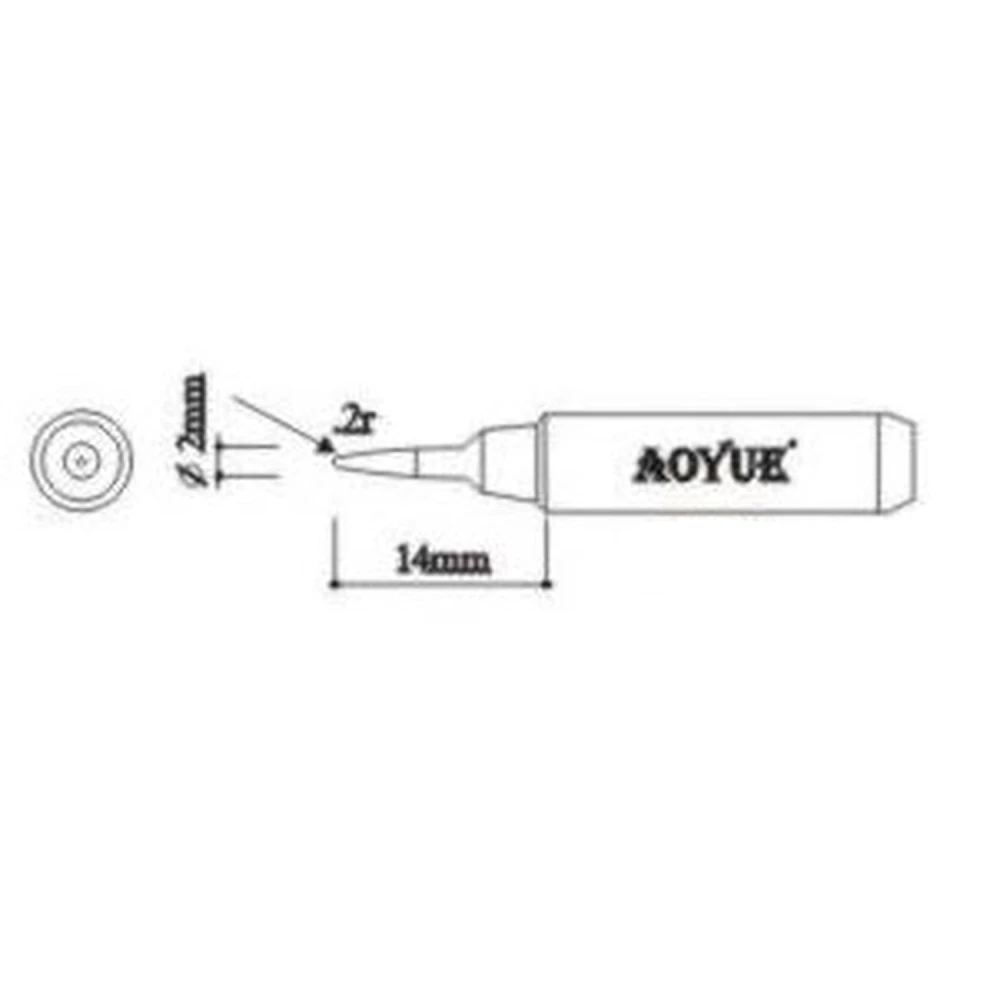 Pointe de rechange pour fer à souder Aoyue TSB pour stations de soudage