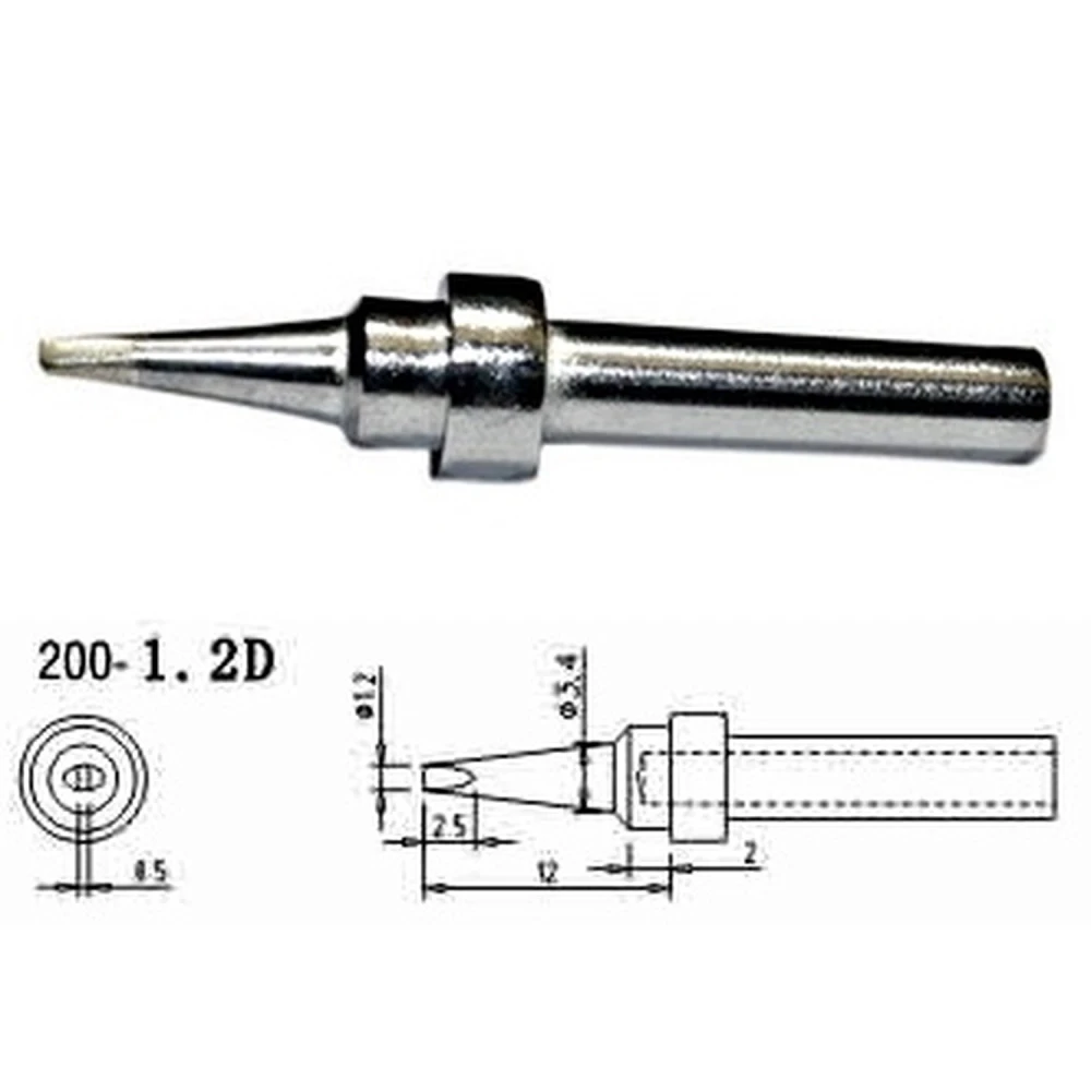 Pointe de fer à souder Mlink S4 MOD 200-1,2D compatible avec plusieurs stations