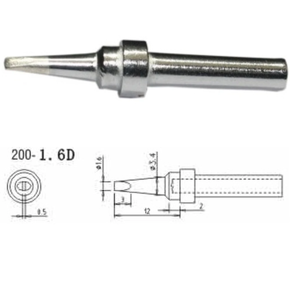 Pointe de fer à souder Mlink S4 MOD 200-1,6D compatible avec stations HF