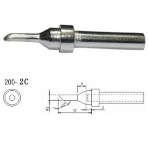 Pointe de fer à souder Mlink S4 MOD 200-2C compatible avec stations de soudage