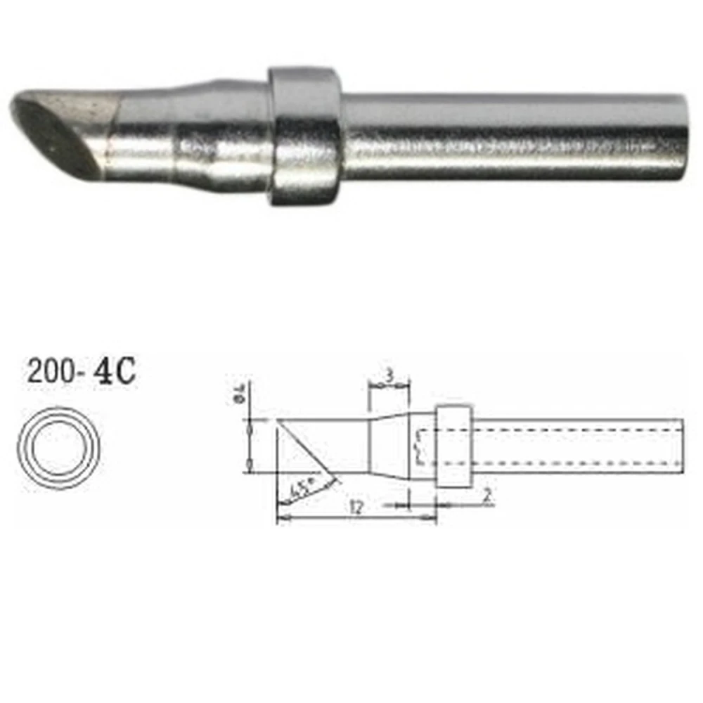 Pointe de fer à souder Mlink S4 MOD 200-4C compatible avec Quick 203h et Atten at150d