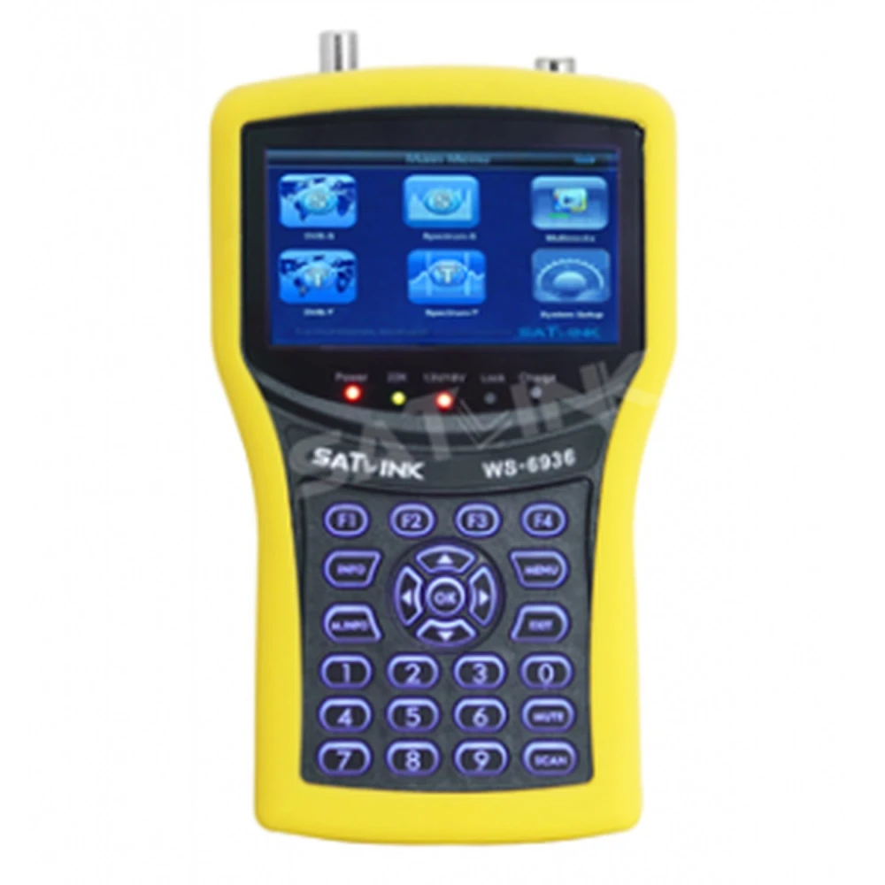 Satlink WS-6936 mesureur satellite et TNT 4,5 avec analyseur de spectre