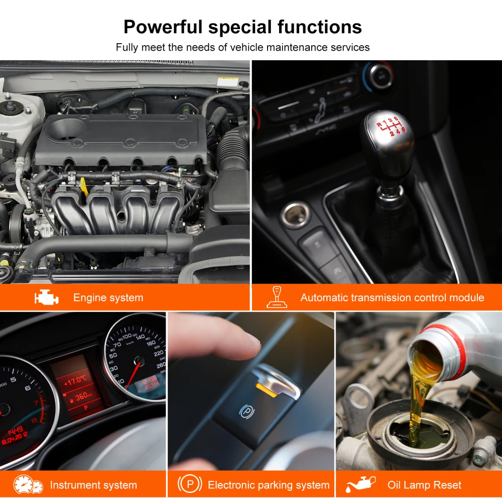 Scanner diagnostic BMW Konnwei KW480 - Outil OBD2 pour BMW