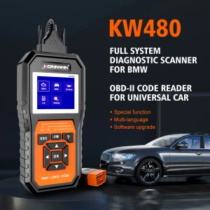 satkit Scanner diagnostic BMW Konnwei KW480 - Outil OBD2 pour BMW