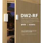 Capteur porte-fenêtre sans fil SONOFF DW2 RF pour alarme de sécurité domestique