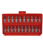 Coffret de douilles hexagonales 1/4 46 pièces TSX TOOL pour auto et bricolage