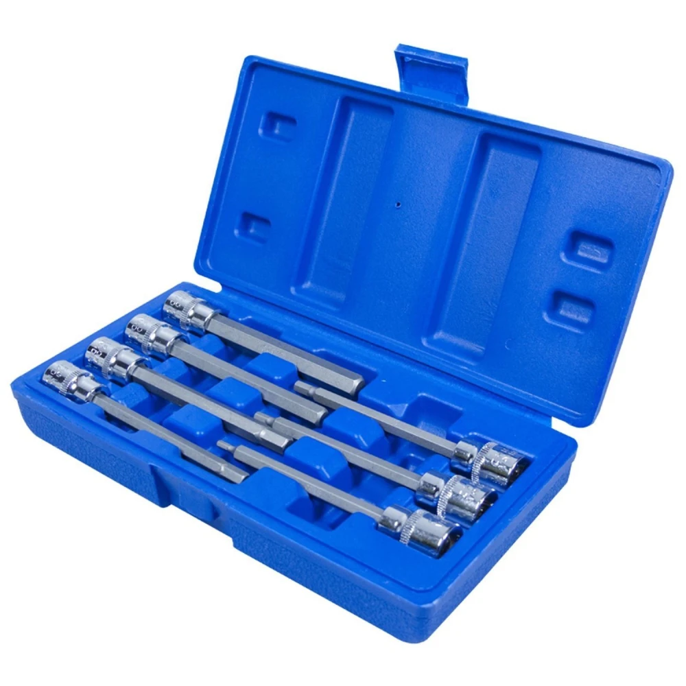 Jeu de clés Allen 3/8 longue série 7 pièces TSX TOOL pour accès difficile