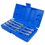 Jeu de clés Allen 3/8 longue série 7 pièces TSX TOOL pour accès difficile