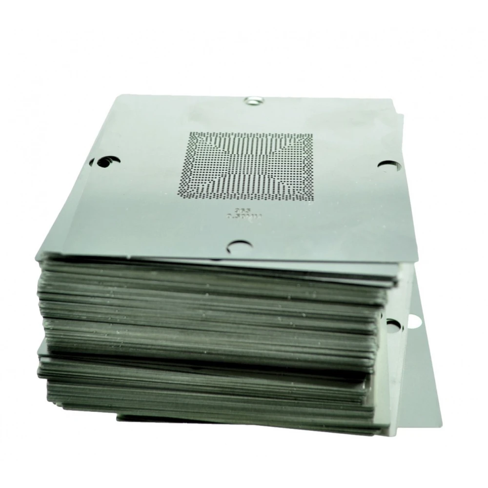 Kit de pochoirs universels 90mmx90mm MK-15 HT90, 150 pièces