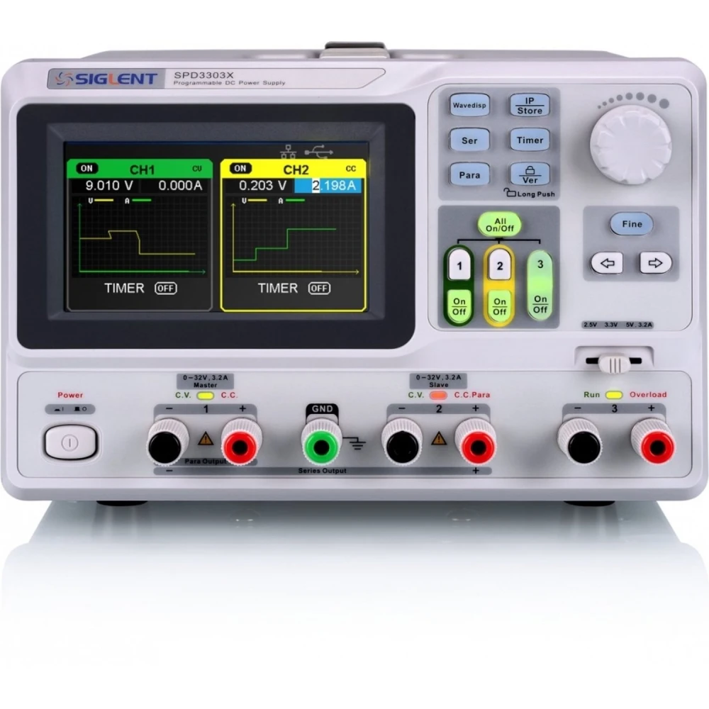 Siglent SPD3303X-E alimentation de laboratoire triple sortie 0-30V