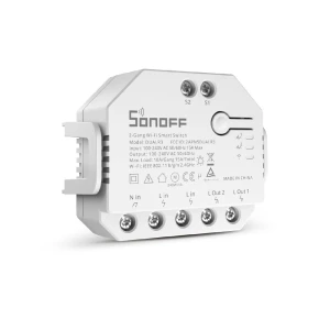 satkit SONOFF DUAL R3 interrupteur intelligent double avec mesure de puissance et domotique