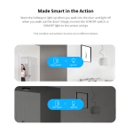 SONOFF SDW2 Capteur d'ouverture WiFi sans fil pour porte et fenêtre