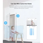 SONOFF SDW2 Capteur d'ouverture WiFi sans fil pour porte et fenêtre