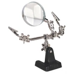 Support loupe mains libres pour électronique et hobby Mlink