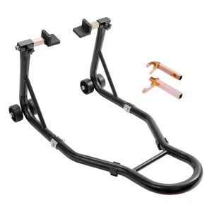 Béquille lève-roue arrière moto 385 kg réglable