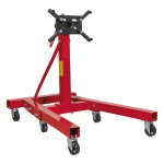Support moteur pliable 900kg avec rotation 360° et bras réglables