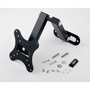 satkit Support TV mural articulé VESA 75/100 pour écrans de 10