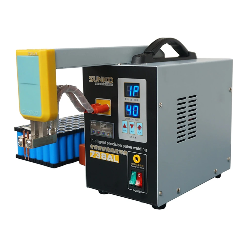 SUNKKO 738AL : soudeuse par points pour batteries lithium 18650