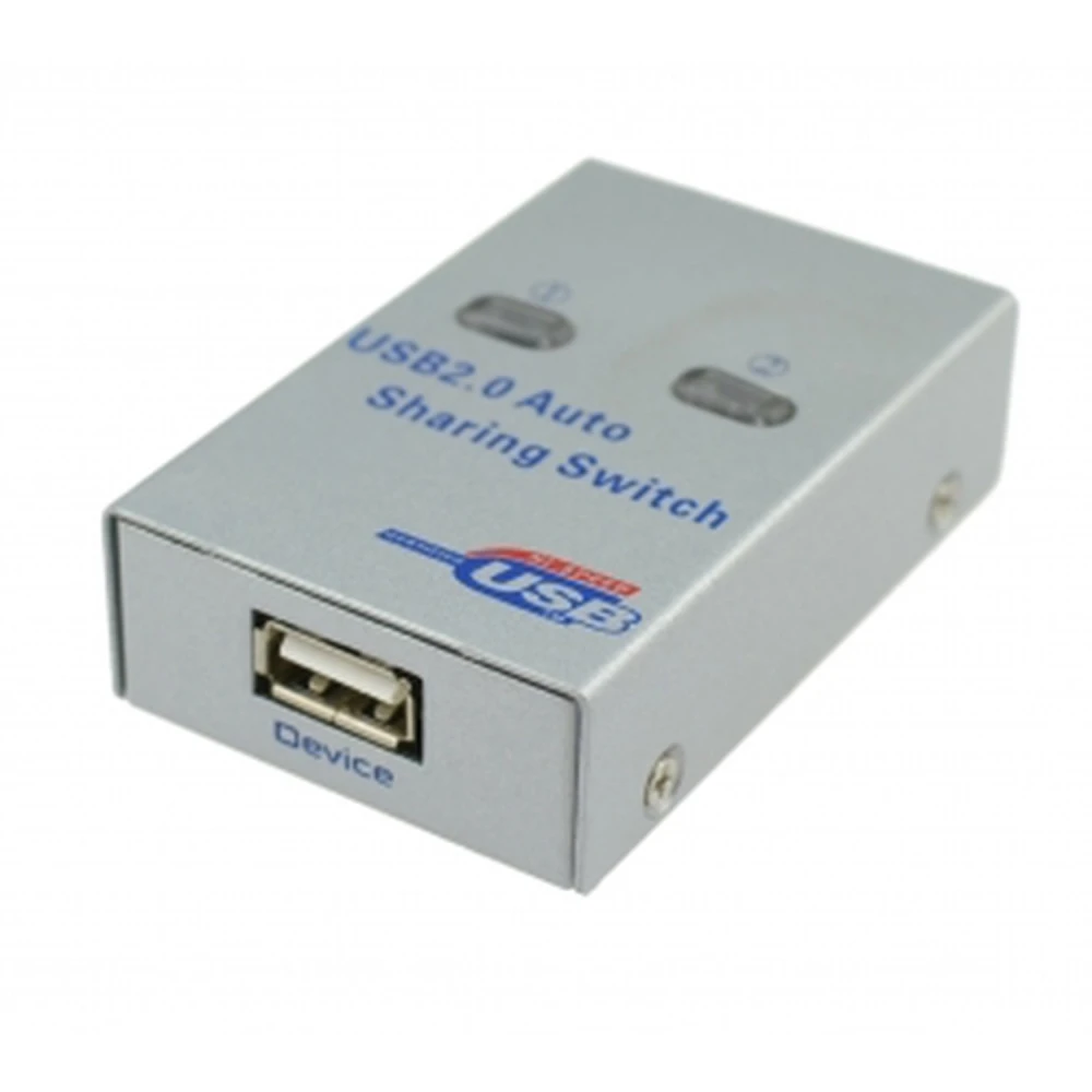 Switch USB 2 ports pour partager un périphérique USB entre 2 PC