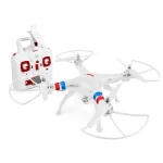 Vista frontal del drone Syma X8w con cámara HD